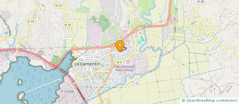 localisation de l'entreprise J.D. à LE LAMENTIN