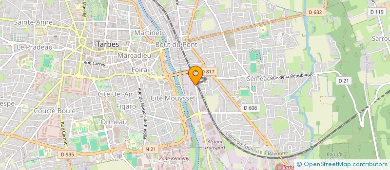 localisation de l'entreprise J.D.  SEMEAC