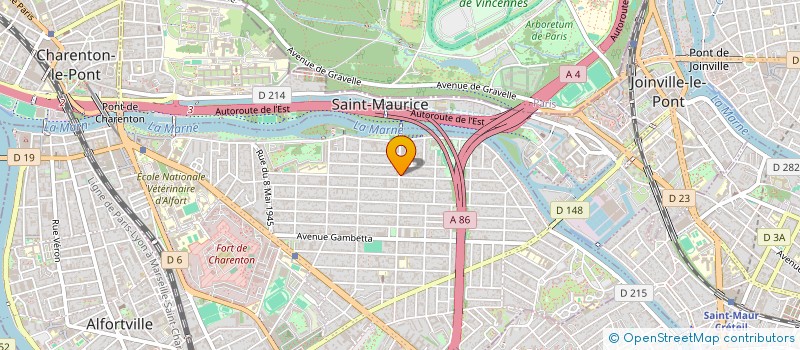 localisation de l'entreprise J.D.A. INVESTISSEMENTS à MAISONS-ALFORT