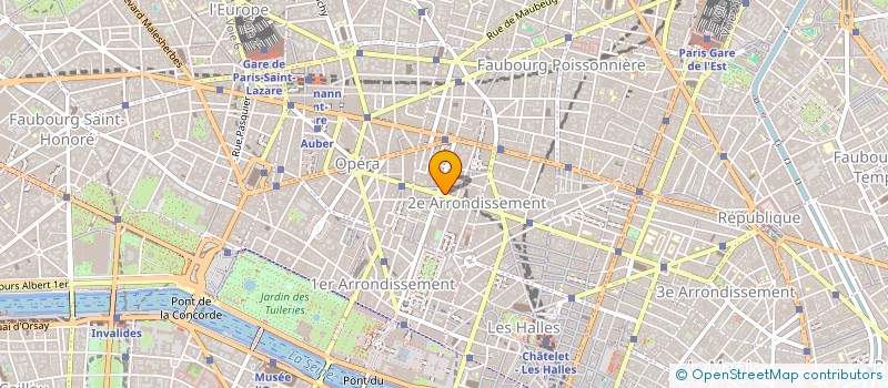 localisation de l'entreprise J.D.B.J.D.P. à PARIS