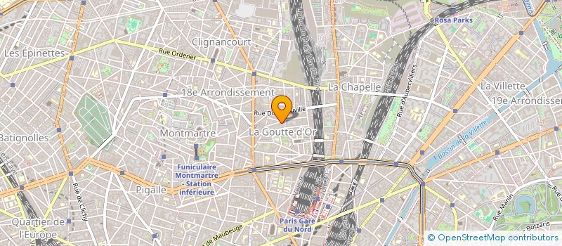localisation de l'entreprise J.D.C. AFRICA à PARIS