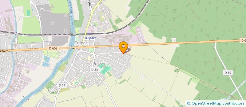 localisation de l'entreprise J D COMMUNICATION GRAPHIQUES  TRILPORT