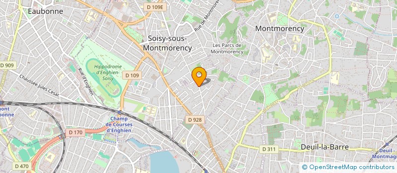 localisation de l'entreprise J.D.E.T GESTION  SOISY-SOUS-MONTMORENCY