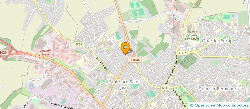 localisation de l'entreprise J.D ELEC à SAINT-QUENTIN