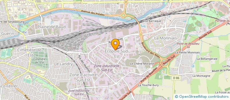 localisation de l'entreprise J D EUROCONFORT à CESSON-SEVIGNE