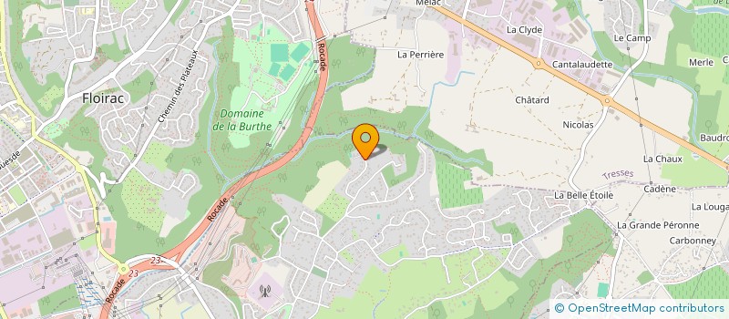 localisation de l'entreprise J.D.G  BOULIAC