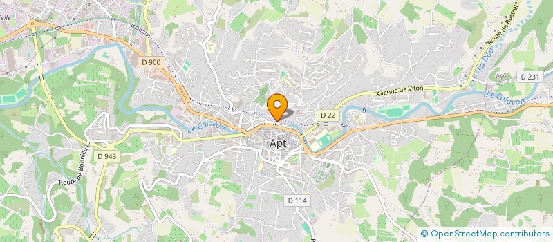 localisation de l'entreprise J D H MACONNERIE  GARGAS