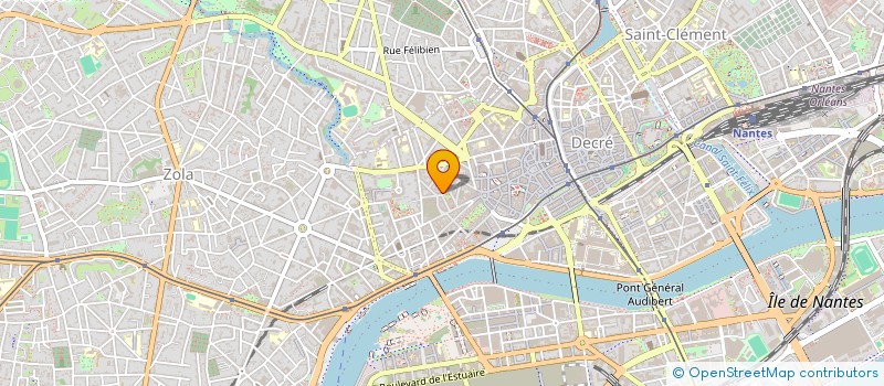 localisation de l'entreprise J.D. IMMOBILIER à NANTES