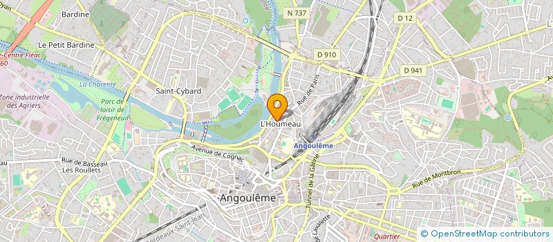 localisation de l'entreprise J.D. INVESTISSEMENTS à ANGOULEME