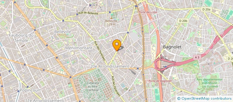 localisation de l'entreprise J.D.M SARL  PARIS