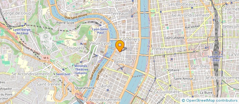 localisation de l'entreprise J D P  LYON