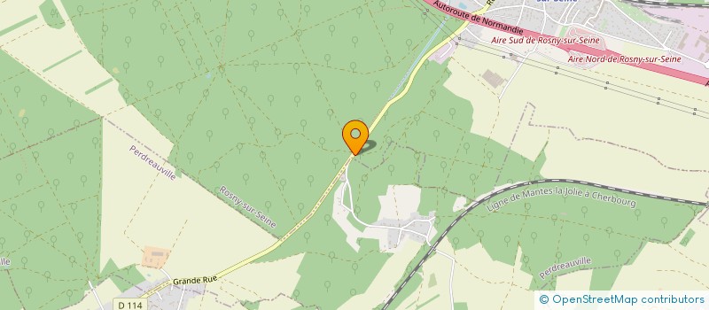 localisation de l'entreprise J.D.P AUTO  ROSNY-SUR-SEINE