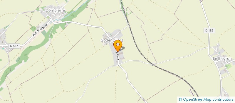 localisation de l'entreprise J&D PETIT PERE ET FILS  GODENVILLERS