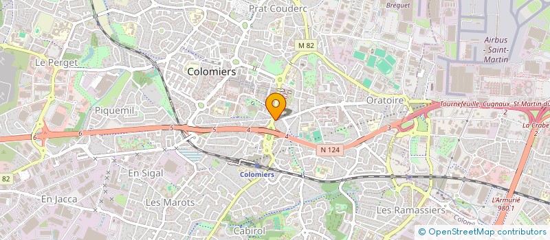 localisation de l'entreprise J.D.R 1 ERE  PUJAUDRAN