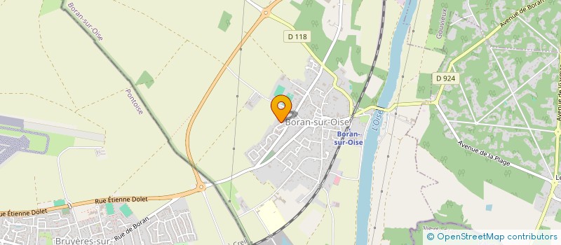 localisation de l'entreprise J.D.S  BORAN-SUR-OISE