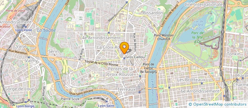 localisation de l'entreprise J.DELALANDE à LYON