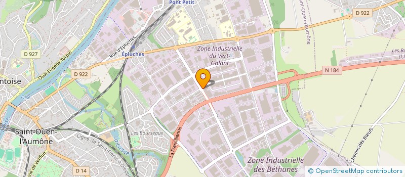 localisation de l'entreprise J DESIGN  HERBLAY-SUR-SEINE