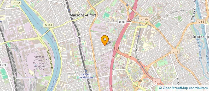 localisation de l'entreprise J.E.C TAIEB à MAISONS-ALFORT
