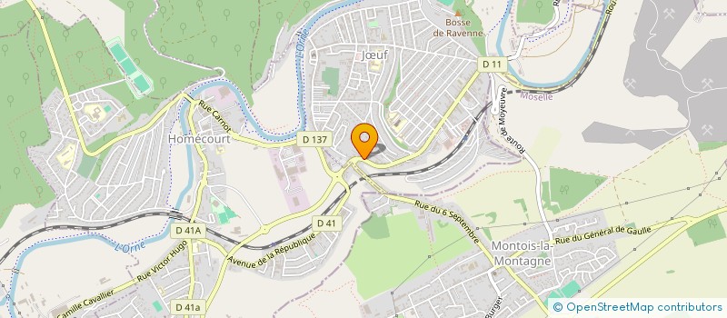 localisation de l'entreprise J E D  JUF