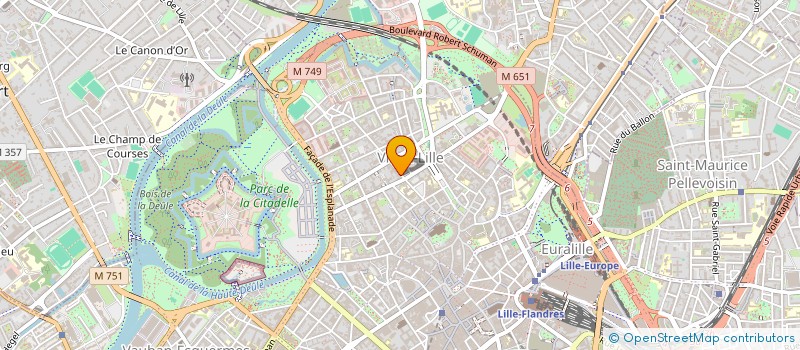 localisation de l'entreprise J.E.F.A.M. à LILLE
