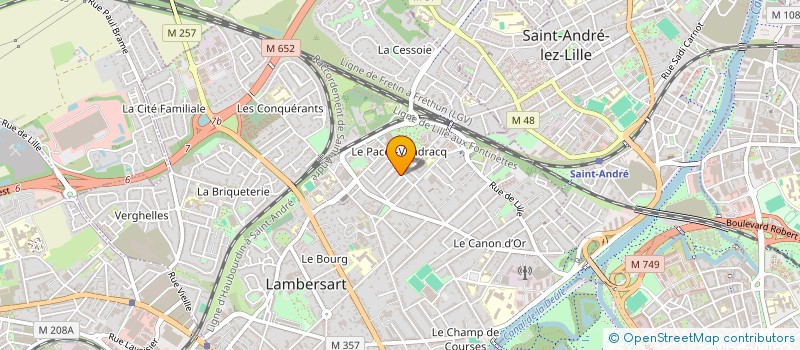localisation de l'entreprise J&E HOLDING à LAMBERSART