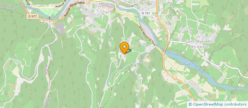 localisation de l'entreprise J E L V  VAISON-LA-ROMAINE