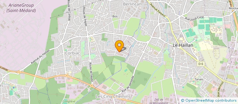 localisation de l'entreprise J.E.M.33  SAINT-MEDARD-EN-JALLES