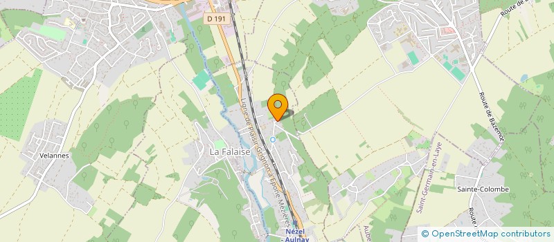 localisation de l'entreprise J.E.M.  NEZEL