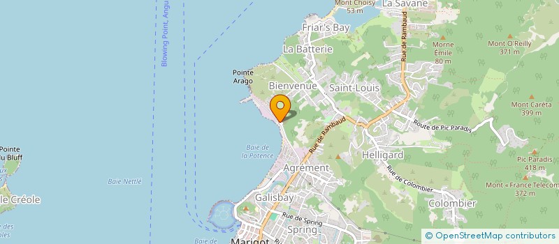 localisation de l'entreprise J.E.M CONSULTANT  SAINT MARTIN