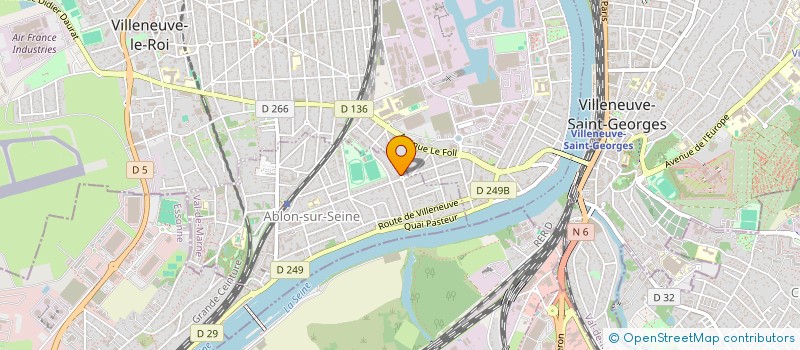 localisation de l'entreprise J.E.N.M INVESTISSEMENT  ABLON-SUR-SEINE