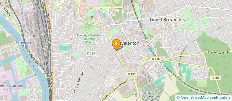 localisation de l'entreprise J E N N I F E R à VALENTON