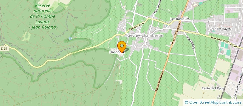 localisation de l'entreprise J E P  GEVREY-CHAMBERTIN