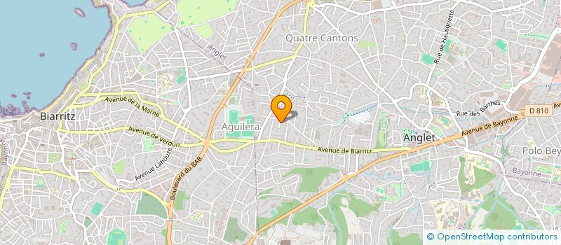 localisation de l'entreprise J.E.S. à ANGLET
