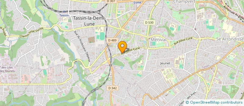 localisation de l'entreprise J.E TRANSPORTS  TASSIN-LA-DEMI-LUNE