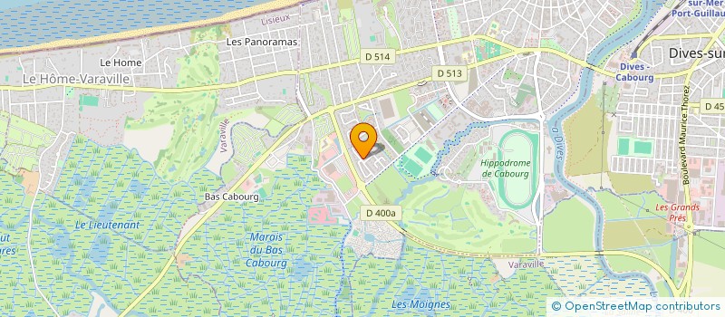 localisation de l'entreprise J.E VAPE  CABOURG