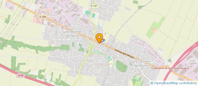 localisation de l'entreprise J.E.Y.  SAINT-BONNET-DE-MURE