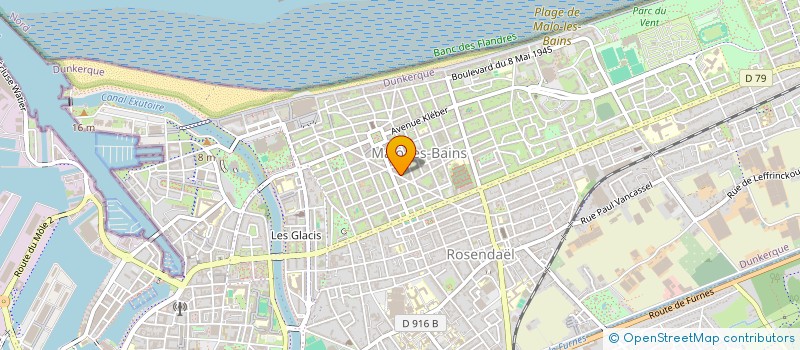 localisation de l'entreprise J.E.Y.B à DUNKERQUE