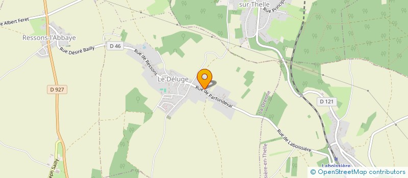 localisation de l'entreprise J.ED  LA DRENNE