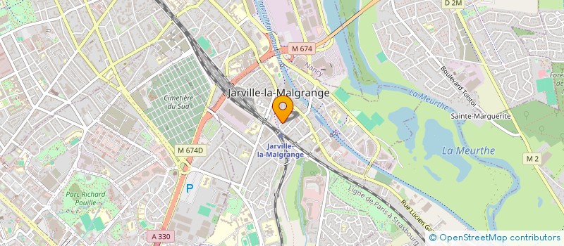 localisation de l'entreprise J'EM IMMO  JARVILLE-LA-MALGRANGE