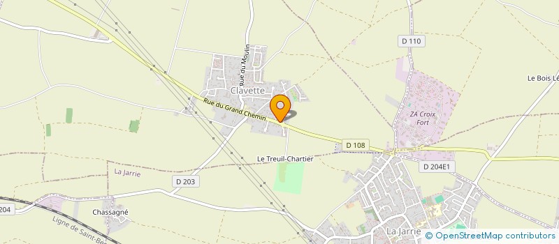 localisation de l'entreprise J'EN PINCE POUR TOI  CLAVETTE