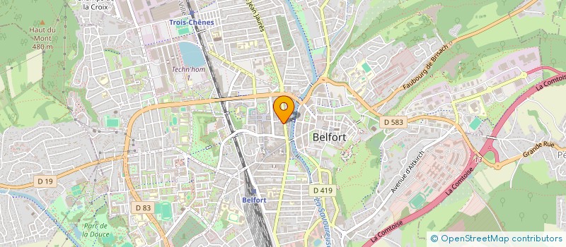 localisation de l'entreprise J'EN VOIS J'EN VEUX à BELFORT