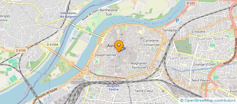 localisation de l'entreprise J ENVIE L ART  AVIGNON