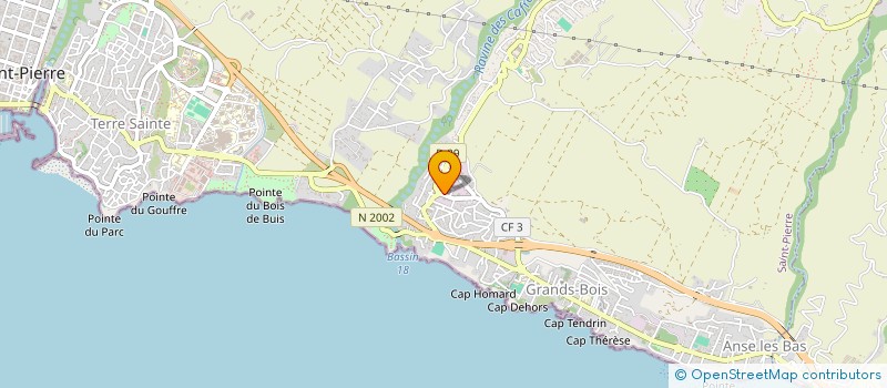 localisation de l'entreprise J'ESCAPE  SAINT-PIERRE