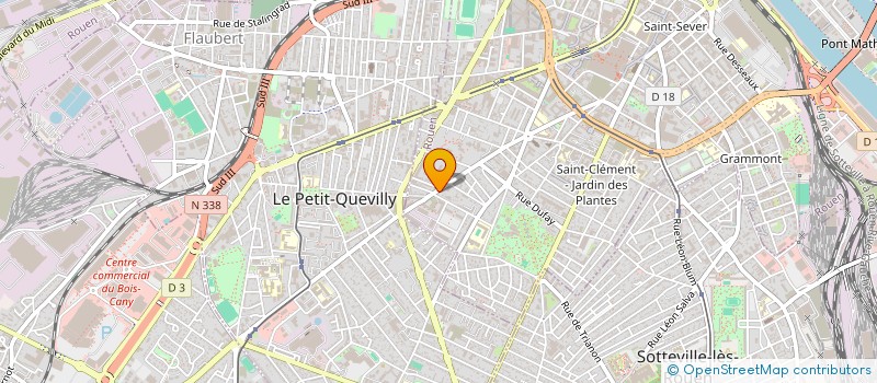 localisation de l'entreprise J ET A à ROUEN