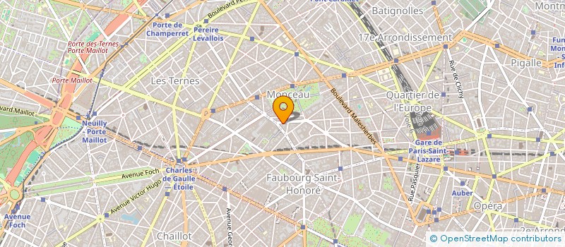 localisation de l'entreprise J. ET C.  PARIS