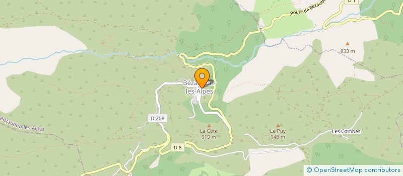 localisation de l'entreprise J ET C BOIN  BEZAUDUN-LES-ALPES