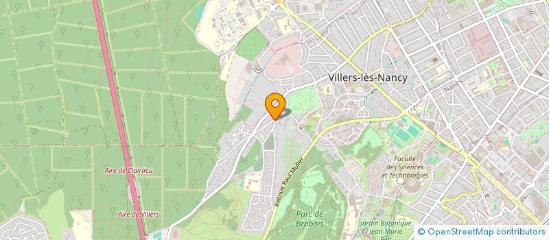 localisation de l'entreprise J ET G LOTTE  VILLERS LES NANCY