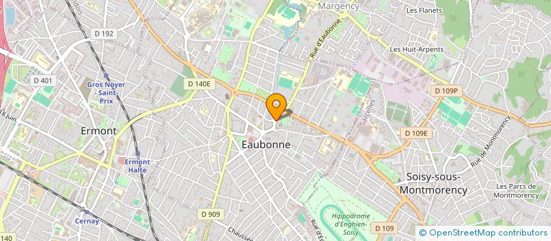 localisation de l'entreprise J.ETIENNE à EAUBONNE