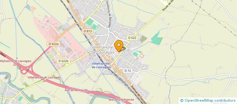 localisation de l'entreprise J.EXPERTISES  VILLEFRANCHE-DE-LAURAGAIS