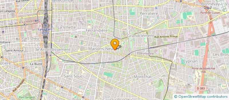 localisation de l'entreprise J&F  LAGNY-SUR-MARNE